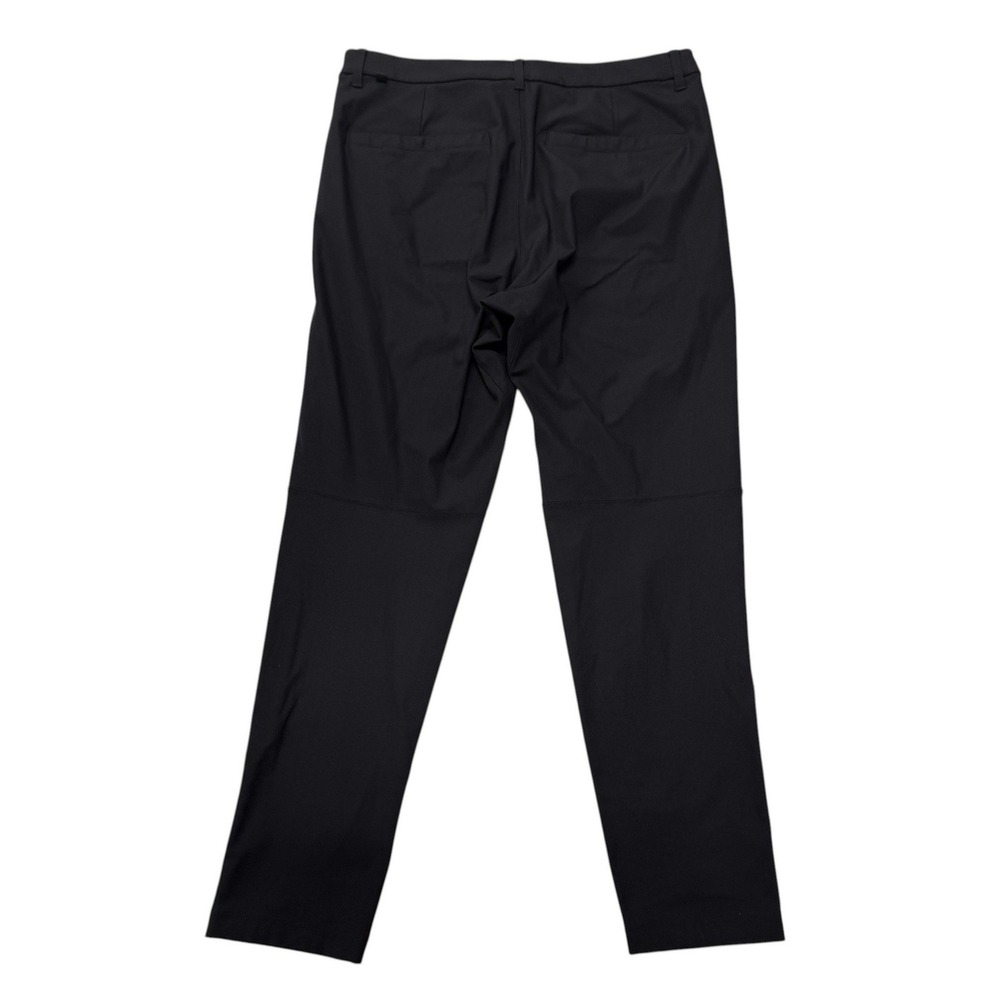 Lululemon Commission Slim Fit Pants Mens 33 x 30 Black Technical Chino Trousers - Picture 2 of 8